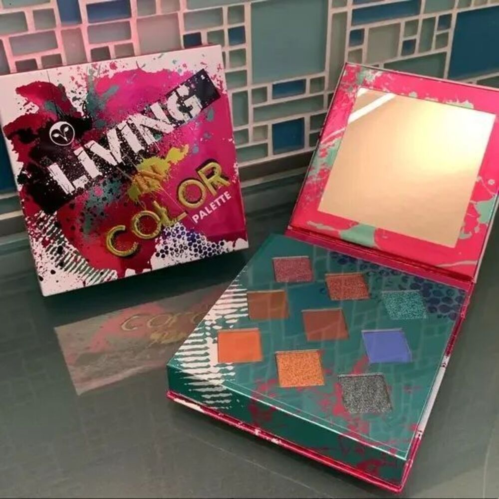 Hank and Henry Living Color Eyeshadow Palette Vegan Cruelty Free Makeup 9 Shades